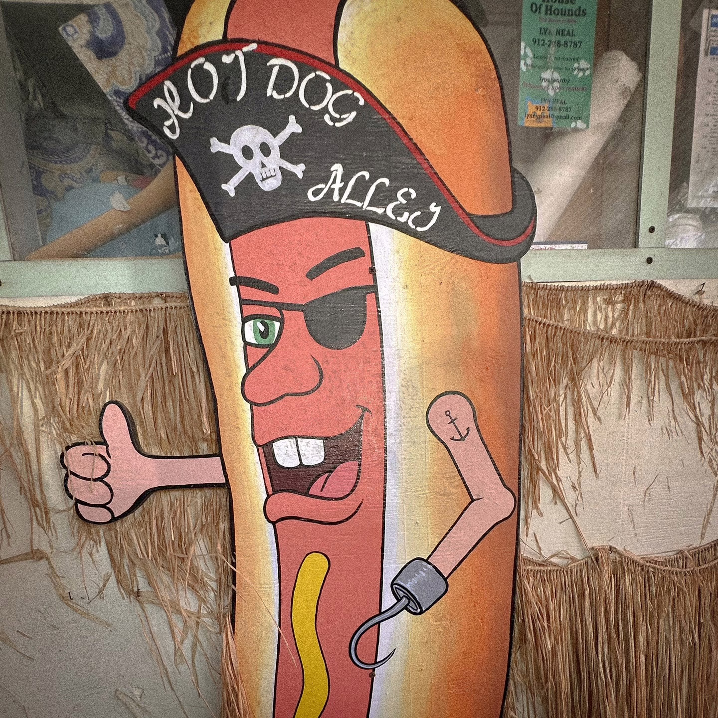 Great, old fashioned hot dog stand on St. Simons Island