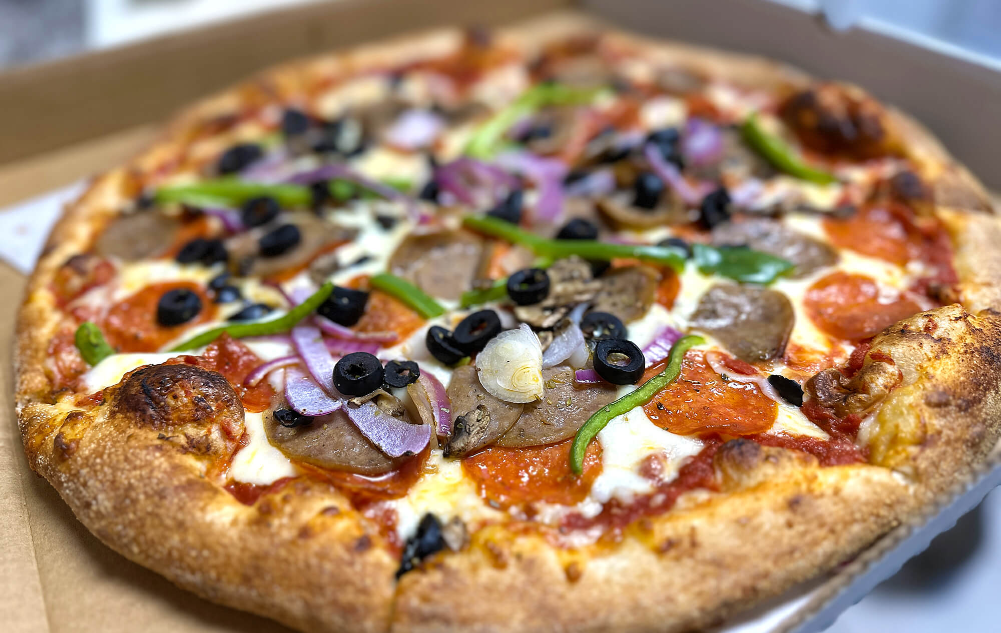Delicious pizza